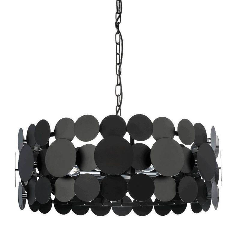 Люстра Black Matte Disk D60 Черный матовый Люстра Black Matte Disk D60 Черный матовый в Кирове | Loft Concept