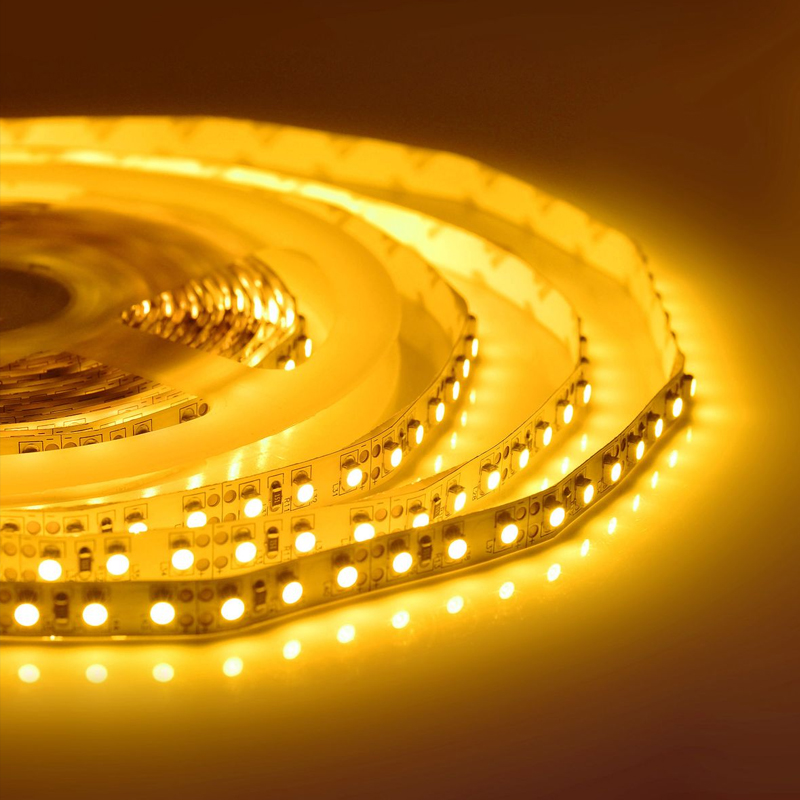 Светодиодная лента 4,8W/m 60LED/m 3528SMD желтый Белый в Кирове | Loft Concept 