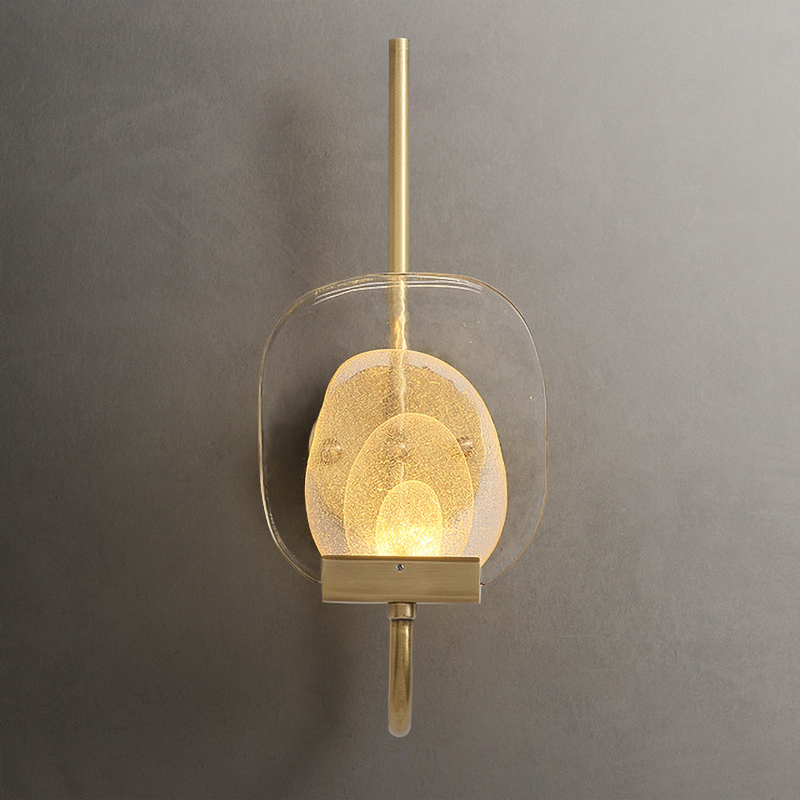 Бра Gold Radiance sconce Латунь Прозрачный в Кирове | Loft Concept 