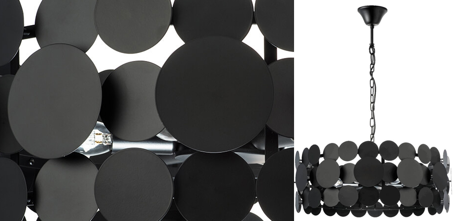 Люстра Black Matte Disk D60 Люстра Black Matte Disk D60 - Loft-Concept в Кирове