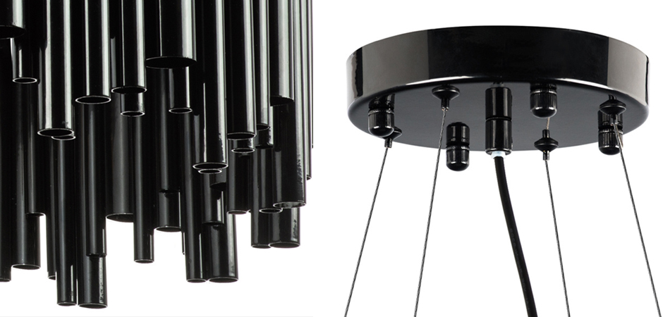 Люстра Delightfull Brubeck Chandelier Black Oval Люстра Delightfull Brubeck Chandelier Black Oval - Loft-Concept в Кирове