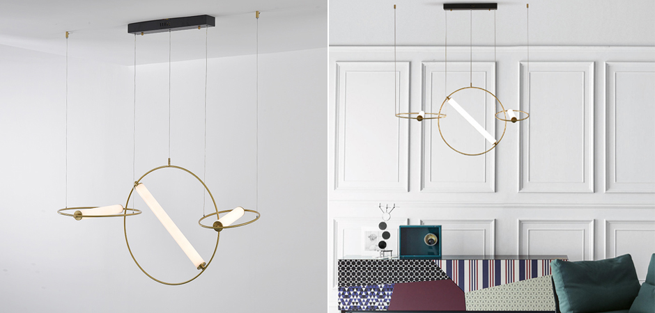 Люстра Diagonal Rings Люстра Diagonal Rings - Loft-Concept в Кирове