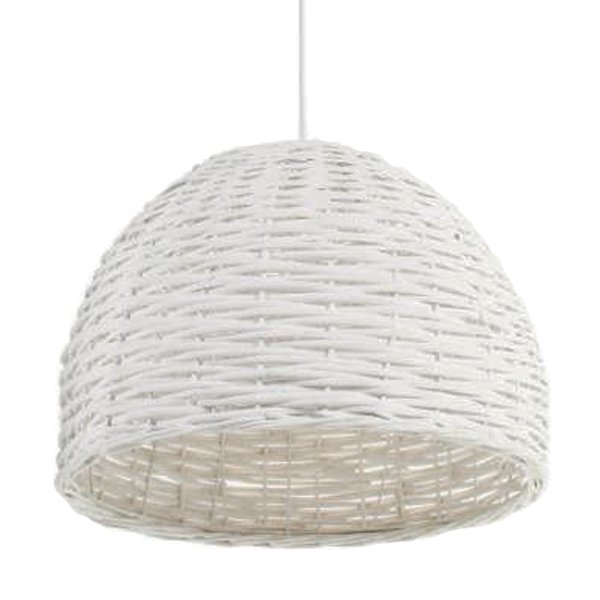 Подвесной светильник Wicker Pendant White Белый Подвесной светильник Wicker Pendant White Белый в Кирове | Loft Concept
