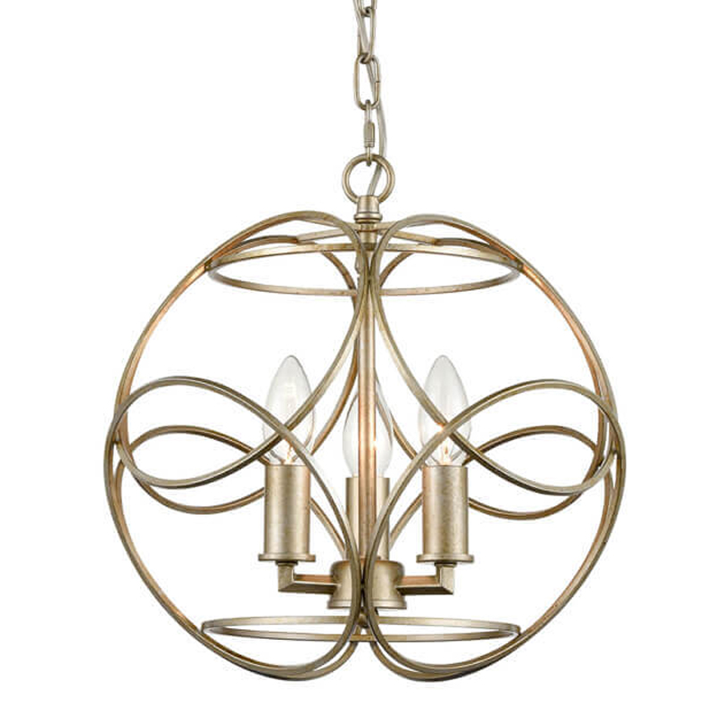 Люстра Wrought Pendant lamp Шампань Винтаж Люстра Wrought Pendant lamp Шампань Винтаж в Кирове | Loft Concept