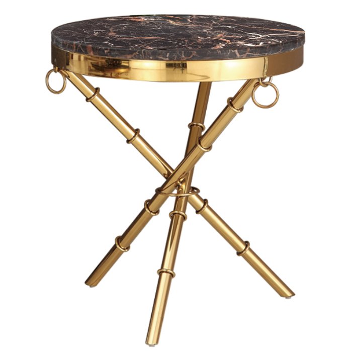 Приставной стол Side Table Omni Золотой Приставной стол Side Table Omni Золотой в Кирове | Loft Concept