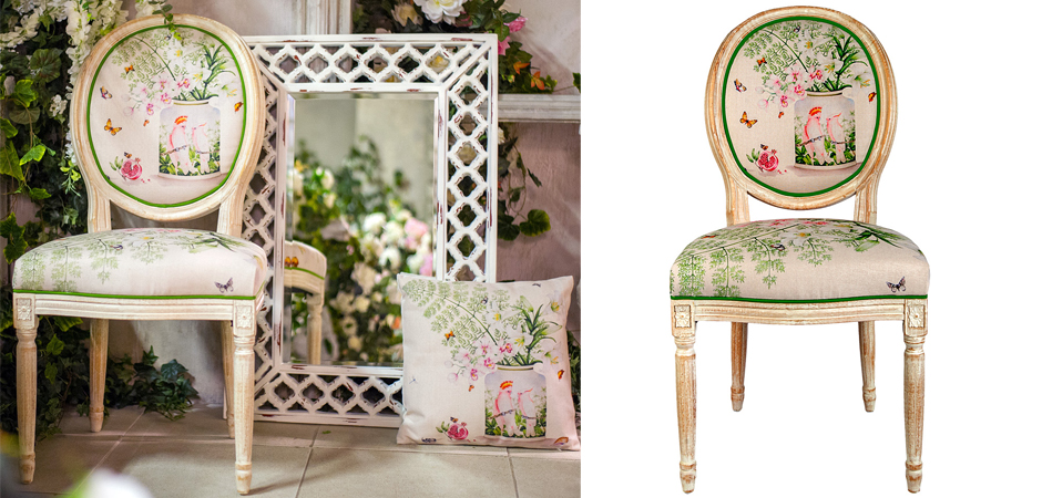 Стул Lilies and Orchids Stool Стул Lilies and Orchids Stool - Loft-Concept в Кирове