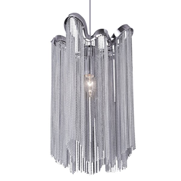 Подвесной светильник Atlantis Chain White Хром Подвесной светильник Atlantis Chain White Хром в Кирове | Loft Concept