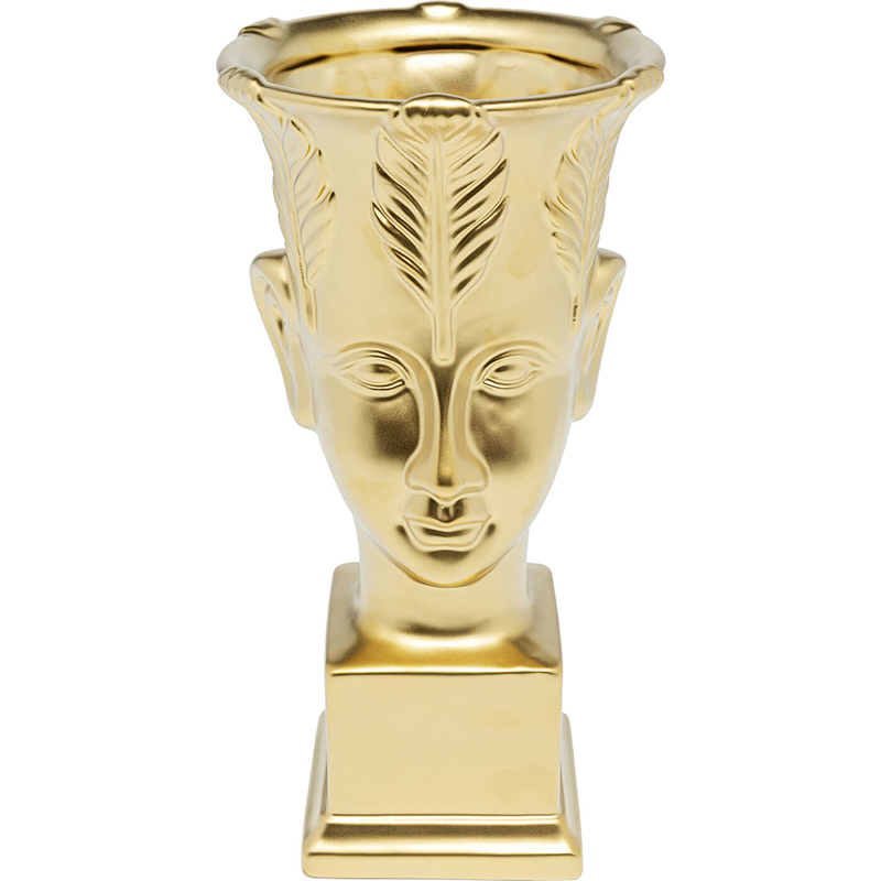 Ваза Golden Face Vase 31 Золотой Ваза Golden Face Vase 31 Золотой в Кирове | Loft Concept