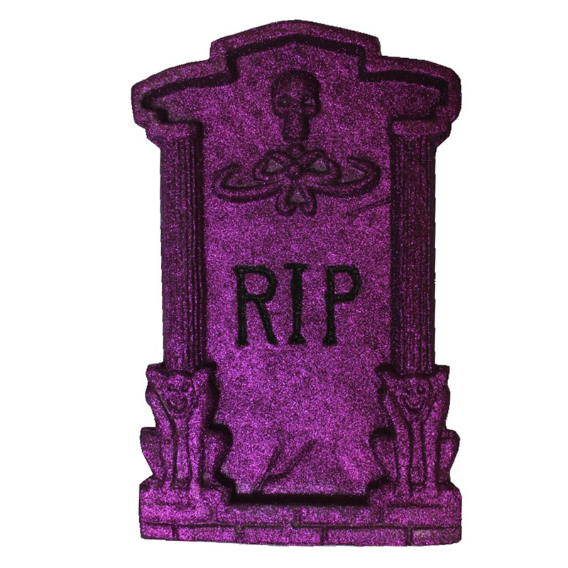 Аксессуар для Хэллоуина Надгробие R.I.P. Фиолетовый Аксессуар для Хэллоуина Надгробие R.I.P. Фиолетовый в Кирове | Loft Concept
