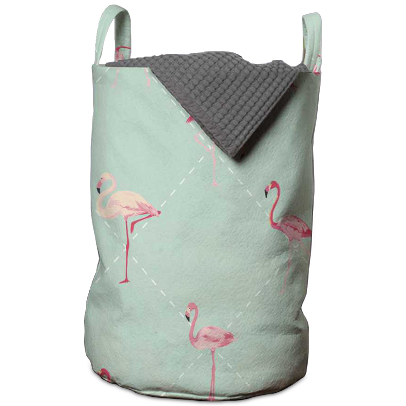 Корзина Flamingo Rhombus Basket Голубой пастельный Розовый пастельный Корзина Flamingo Rhombus Basket Голубой пастельный Розовый пастельный в Кирове | Loft Concept