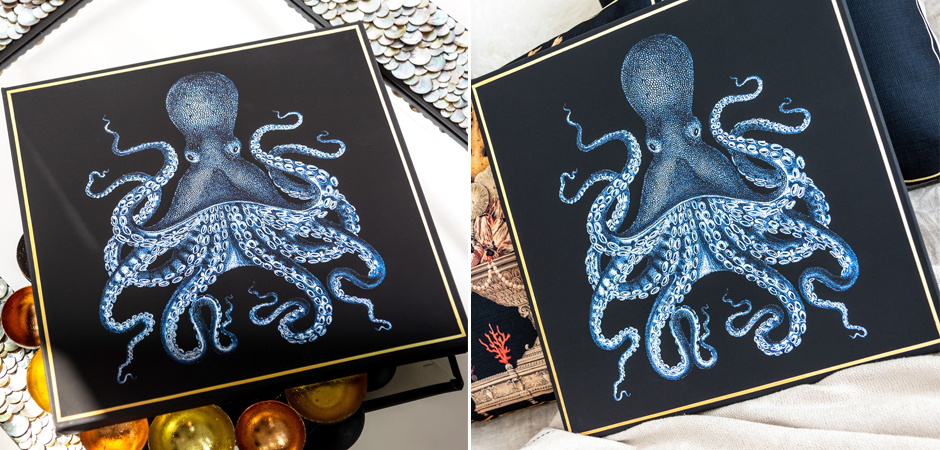 Постер Blue Octopus Poster 2 Постер Blue Octopus Poster 2 - Loft-Concept в Кирове