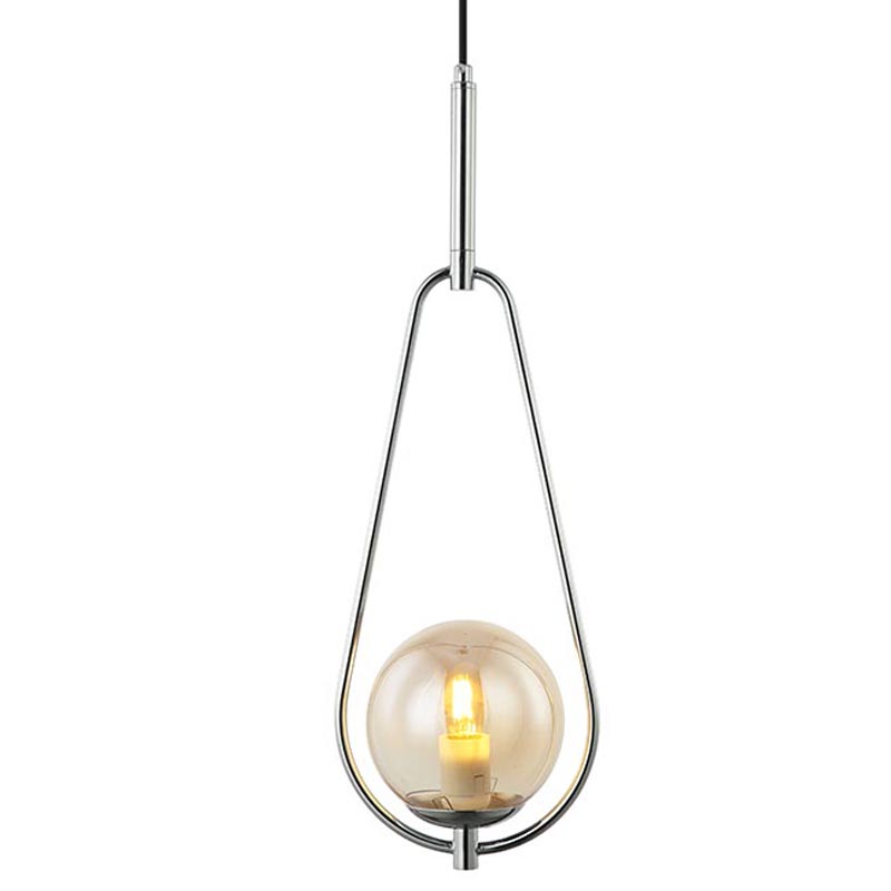 Подвесной светильник B.LUX C Ball chrome 20 Прозрачное Стекло Хром Подвесной светильник B.LUX C Ball chrome 20 Прозрачное Стекло Хром в Кирове | Loft Concept