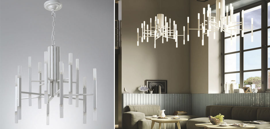 Люстра ALMA LIGHT BARCELONA White Люстра ALMA LIGHT BARCELONA White - Loft-Concept в Кирове