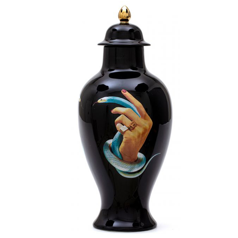 Ваза Seletti Vase Hands with Snakes Мульти Ваза Seletti Vase Hands with Snakes Мульти в Кирове | Loft Concept