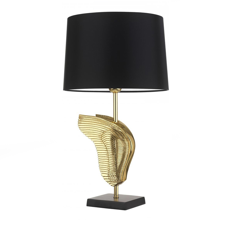 Настольная лампа Hermes Wings Table lamp Латунь Черный Настольная лампа Hermes Wings Table lamp Латунь Черный в Кирове | Loft Concept
