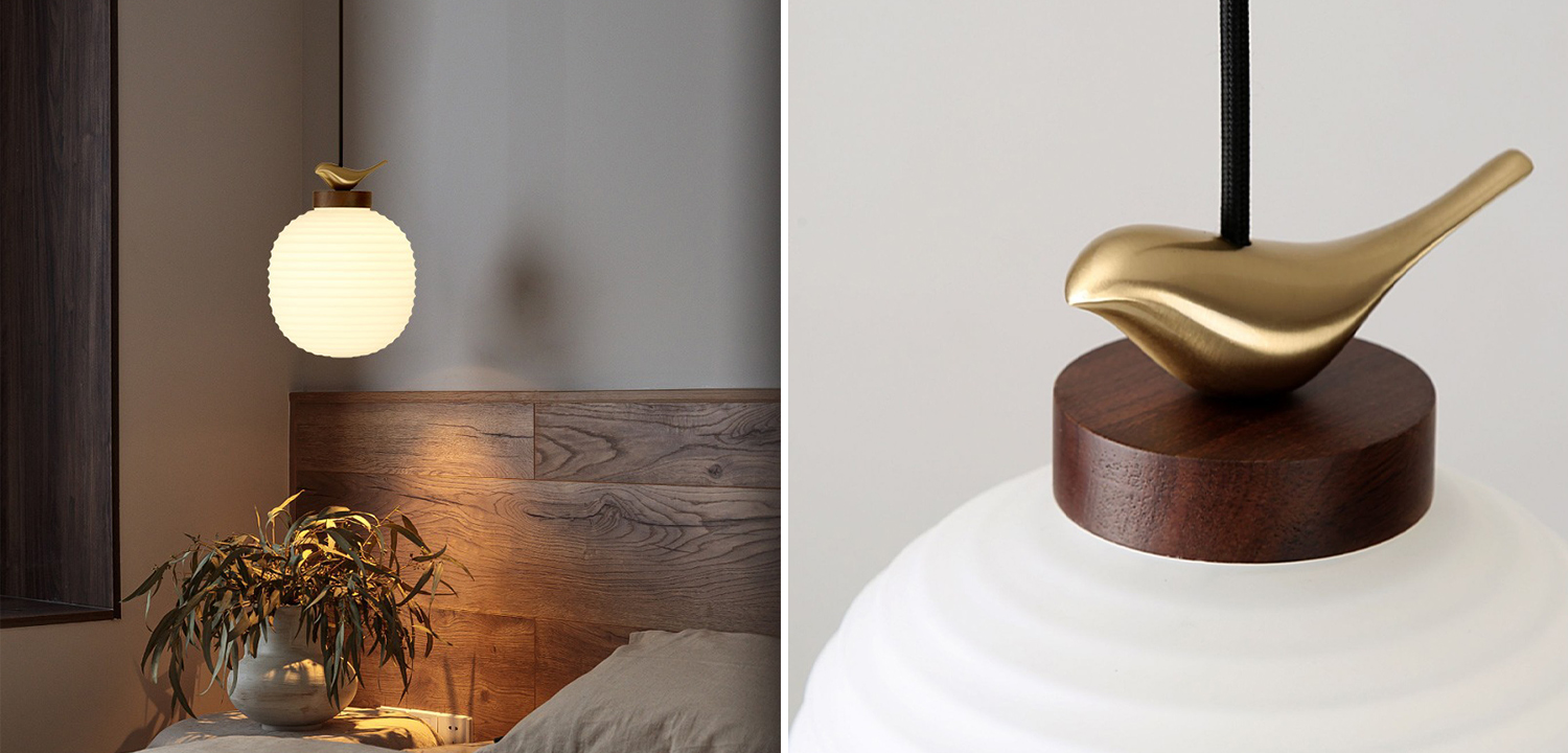 Светильник с птичкой Bird On a Lantern Hanging Lamp - фото №1