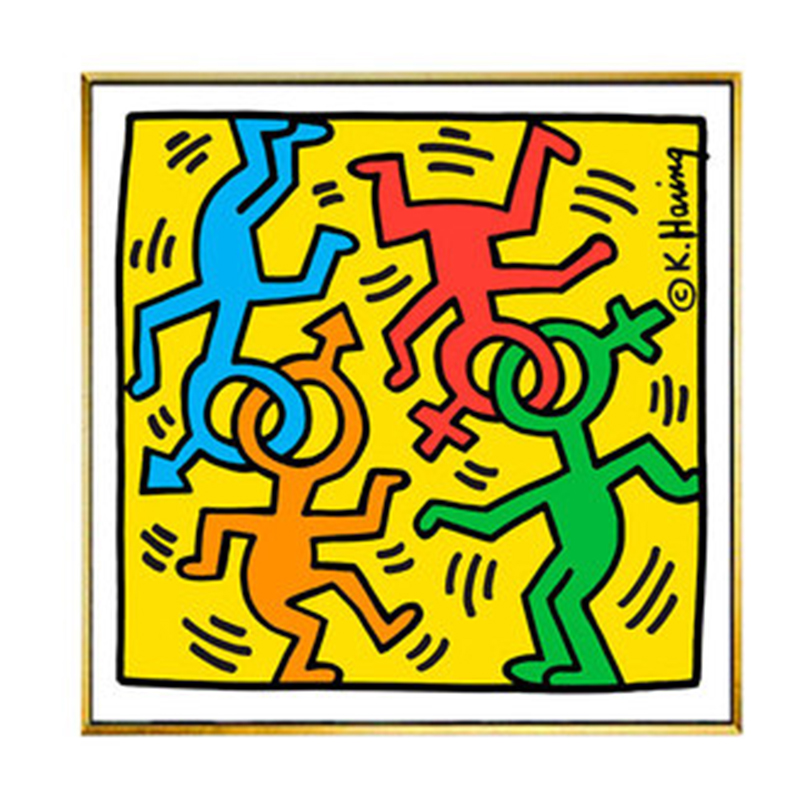 Постер Keith Haring 18 Мульти Постер Keith Haring 18 Мульти в Кирове | Loft Concept