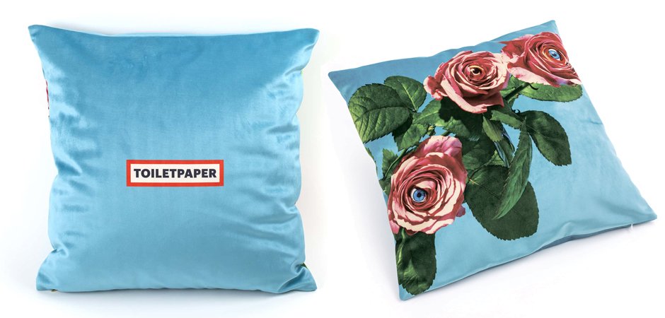 Подушка Seletti Cushion Roses Toiletpaper Подушка Seletti Cushion Roses Toiletpaper - Loft-Concept в Кирове