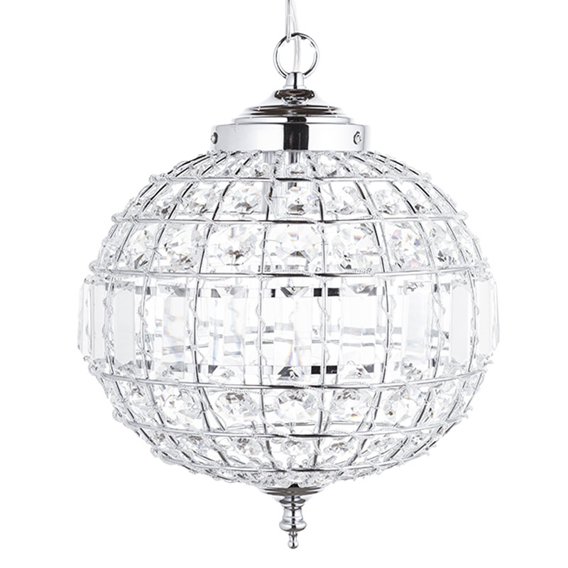 Подвесной светильник Casbah Crystal silver 30 Серебряный Подвесной светильник Casbah Crystal silver 30 Серебряный в Кирове | Loft Concept