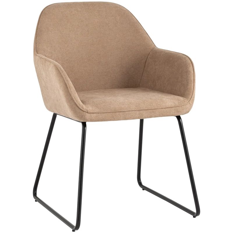 Стул Бежевый Chuck Chair Бежевый Черный в Кирове | Loft Concept 