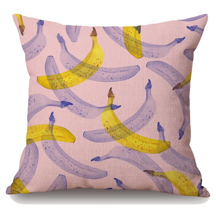 Декоративная подушка Pink Banana Розовый (Rose) Декоративная подушка Pink Banana Розовый (Rose) в Кирове | Loft Concept