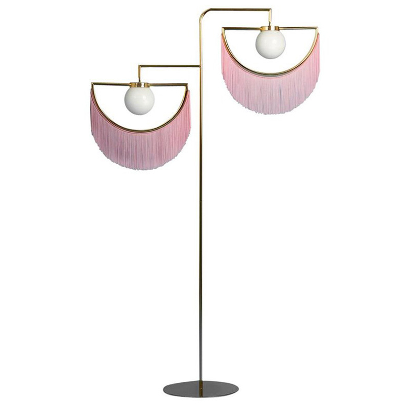 Торшер Inodesign Houtique Masquespacio Floor lamp Two Золотой Розовый Торшер Inodesign Houtique Masquespacio Floor lamp Two Золотой Розовый в Кирове | Loft Concept