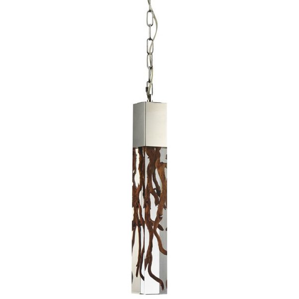 Подвесной светильник Bleu Nature KISIMI Pendant Lamp Белый Коричневый Подвесной светильник Bleu Nature KISIMI Pendant Lamp Белый Коричневый в Кирове | Loft Concept