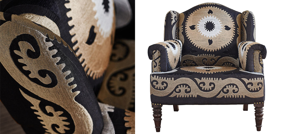 Armchair Mandala Beige Ornament Armchair Mandala Beige Ornament - Loft-Concept в Кирове
