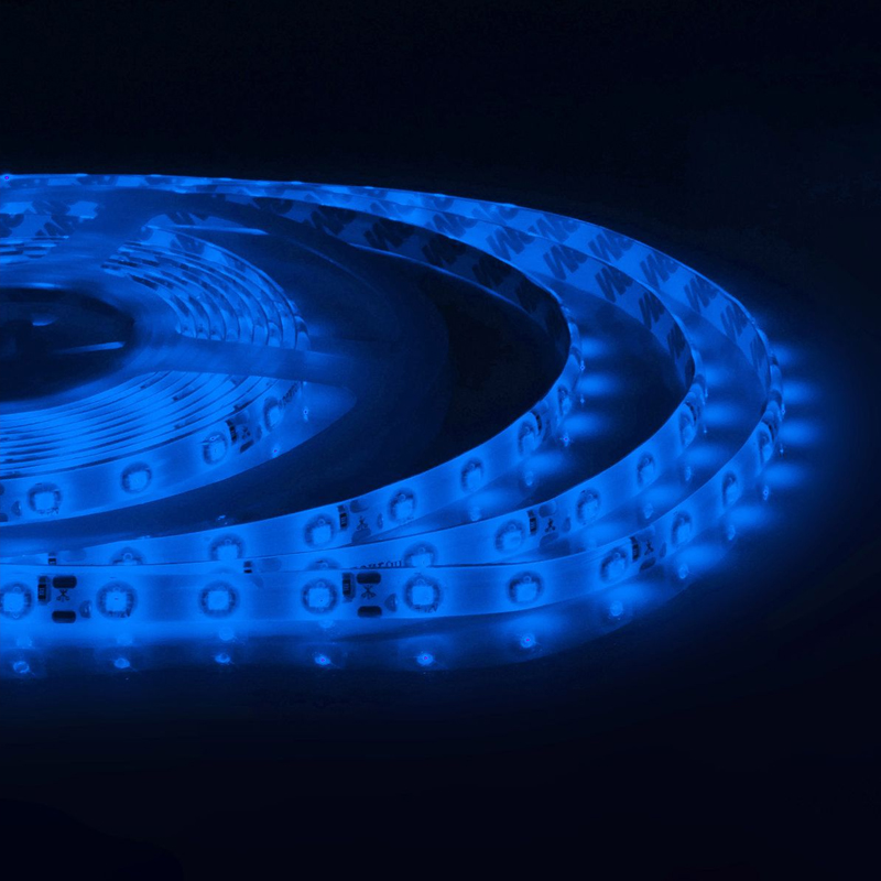 Светодиодная влагозащищенная лента 4,8W/m 60LED/m 3528SMD синий Белый Светодиодная влагозащищенная лента 4,8W/m 60LED/m 3528SMD синий Белый в Кирове | Loft Concept