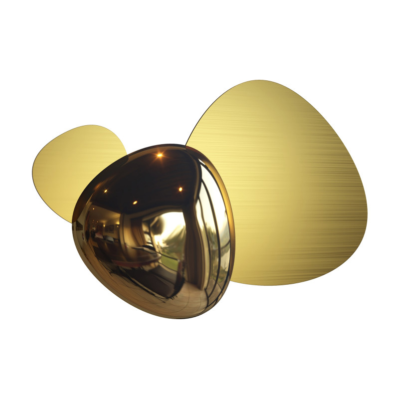 Бра Gold Matt & Gloss 1 Глянцевое золото матовое золото Бра Gold Matt & Gloss 1 Глянцевое золото матовое золото в Кирове | Loft Concept
