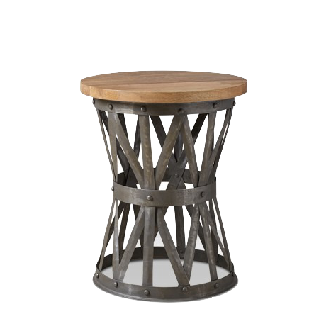 Журнальный стол Industrial Rust Barrel 40 Table  в Кирове | Loft Concept 