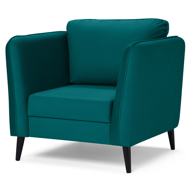 Кресло Ingram Chair Бирюзовый Черный Кресло Ingram Chair Бирюзовый Черный в Кирове | Loft Concept