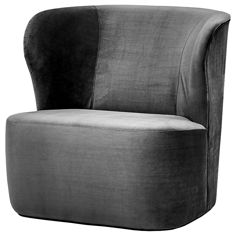 Кресло Hortense Chair Gray Серый Кресло Hortense Chair Gray Серый в Кирове | Loft Concept