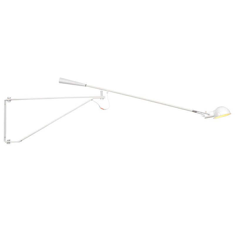 Настенный светильник FLOS Mod 265 Wall Lamp White by Paolo Rizzatto 205 см Белый Настенный светильник FLOS Mod 265 Wall Lamp White by Paolo Rizzatto 205 см Белый в Кирове | Loft Concept