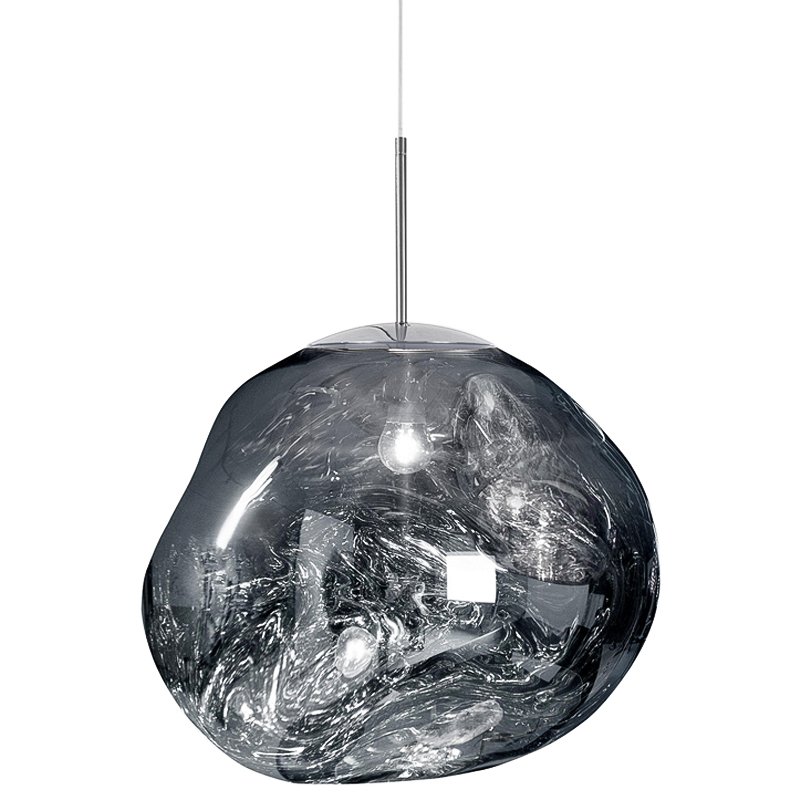 Подвесной светильник Tom Dixon Melt Pendant Silver Серый Серебряный Подвесной светильник Tom Dixon Melt Pendant Silver Серый Серебряный в Кирове | Loft Concept