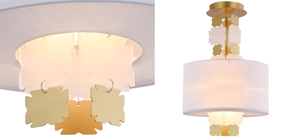 Потолочный светильник Jacopo Mosaic Ceiling Light One Потолочный светильник Jacopo Mosaic Ceiling Light One - Loft-Concept в Кирове