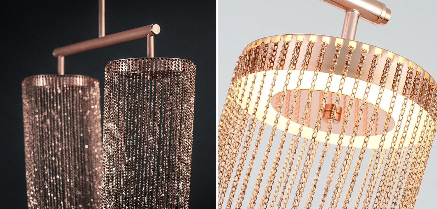 Люстра Otero Copper Larose Guyon - фото №2