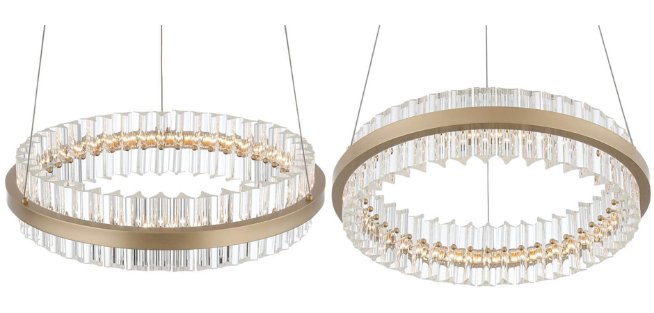 Люстра Ring Horizontal Gold Люстра Ring Horizontal Gold - Loft-Concept в Кирове