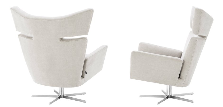 Кресло Eichholtz Swivel Chair Eduardo Кресло Eichholtz Swivel Chair Eduardo - Loft-Concept в Кирове