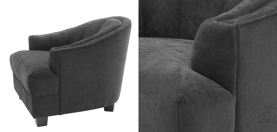 Кресло Eichholtz Chair Polaris Black - фото №1