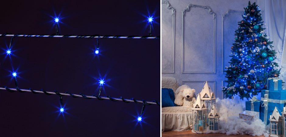 Интерьерная Гирлянда Синие диоды - Loft-Concept в Кирове