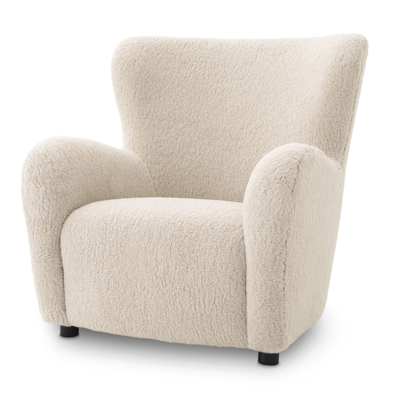 Кресло Eichholtz Chair Svante L Кремовый Черный Кресло Eichholtz Chair Svante L Кремовый Черный в Кирове | Loft Concept