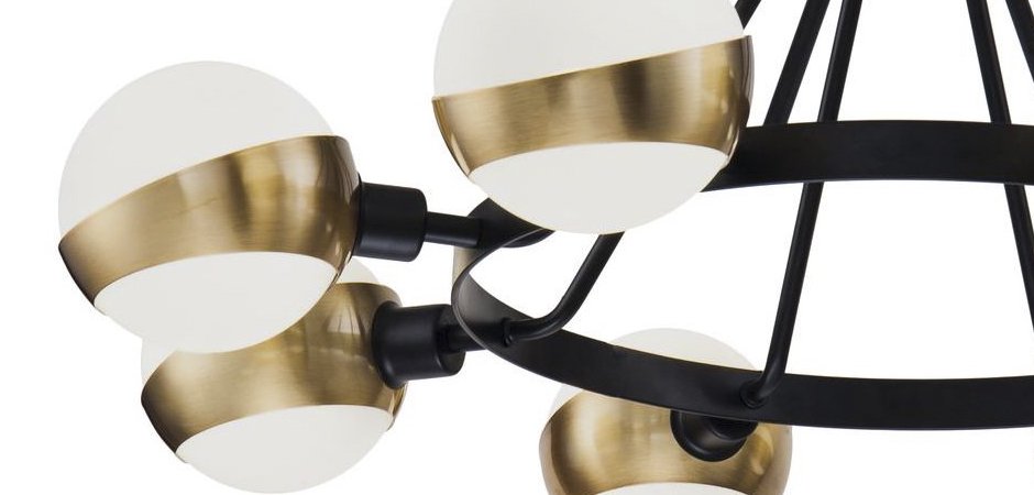 Люстра Hold Ball Brass Chandelier 8 Люстра Hold Ball Brass Chandelier 8 - Loft-Concept в Кирове