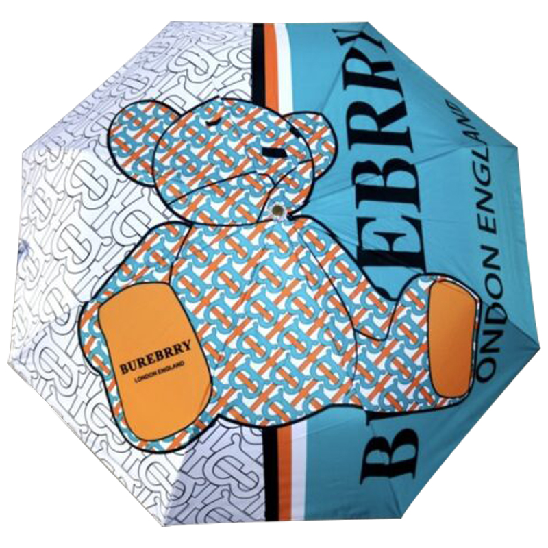 Зонт раскладной BURBERRY дизайн 010 Бирюзовый цвет Бирюзовый Белый Оранжевый Зонт раскладной BURBERRY дизайн 010 Бирюзовый цвет Бирюзовый Белый Оранжевый в Кирове | Loft Concept