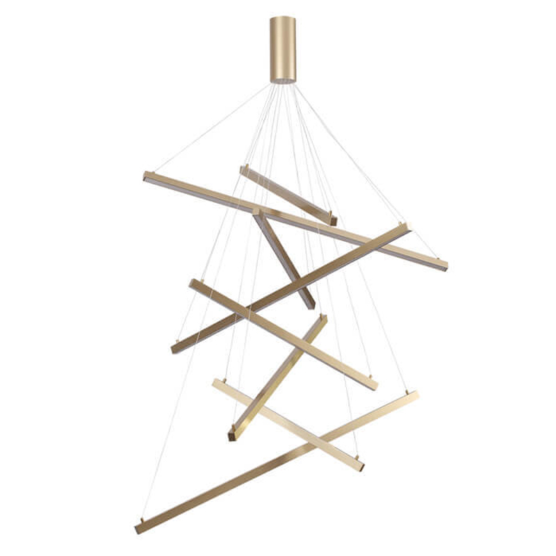 Люстра Massemin Chandelier gold 95 Золотой Люстра Massemin Chandelier gold 95 Золотой в Кирове | Loft Concept