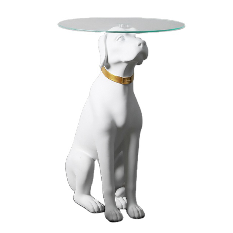 Приставной стол White Dog Table Белый Приставной стол White Dog Table Белый в Кирове | Loft Concept