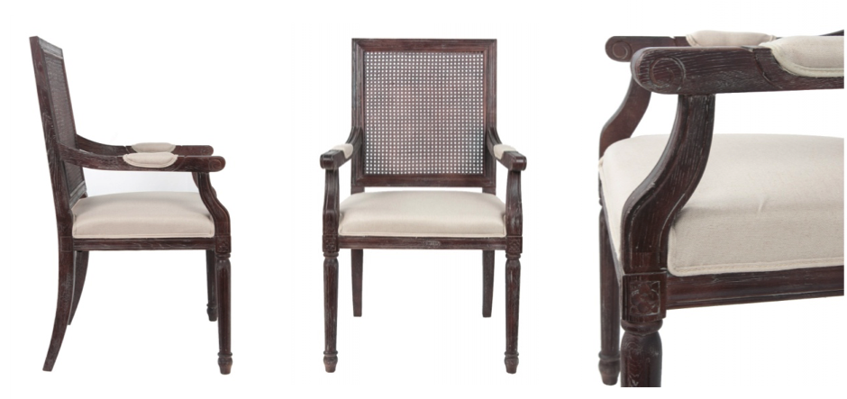 Стул French chairs Provence Garden Brown ArmChair Стул French chairs Provence Garden Brown ArmChair - Loft-Concept в Кирове
