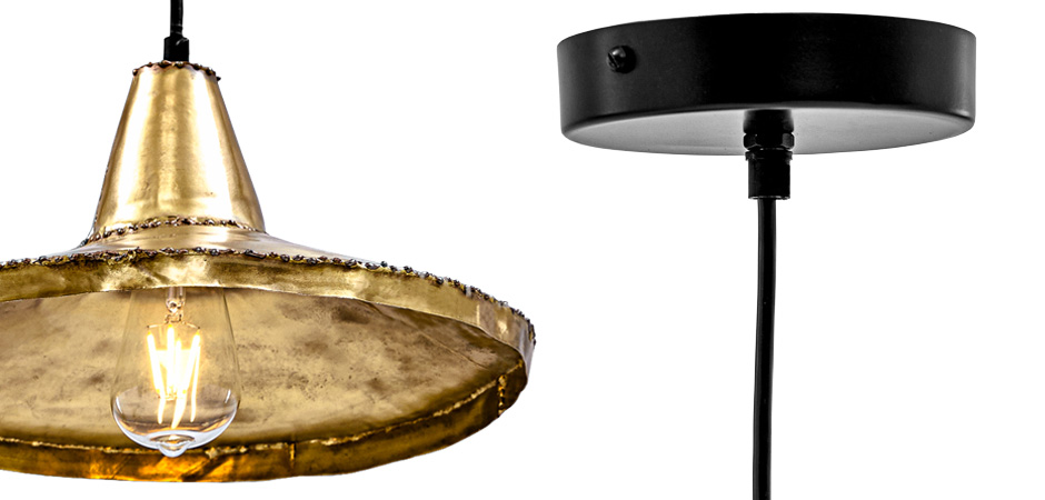 Подвесной светильник Rough Gold Pendant II Подвесной светильник Rough Gold Pendant II - Loft-Concept в Кирове