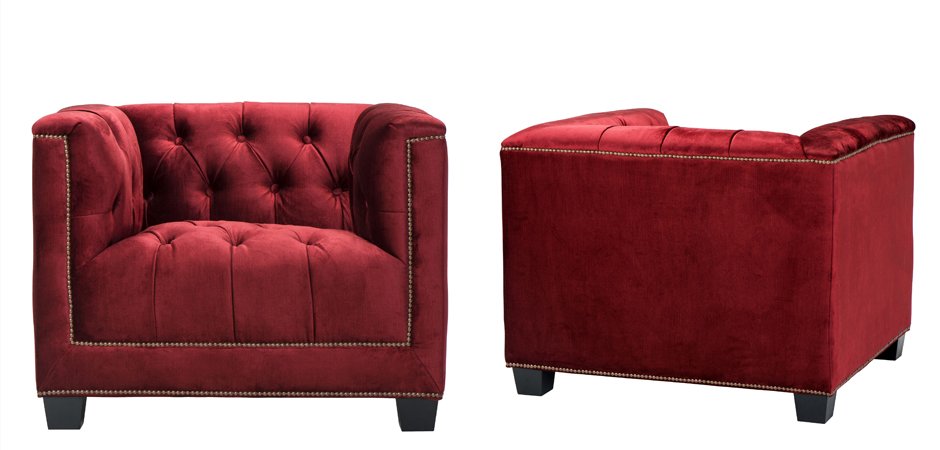 Кресло Eichholtz Chair Paolo Red Кресло Eichholtz Chair Paolo Red - Loft-Concept в Кирове