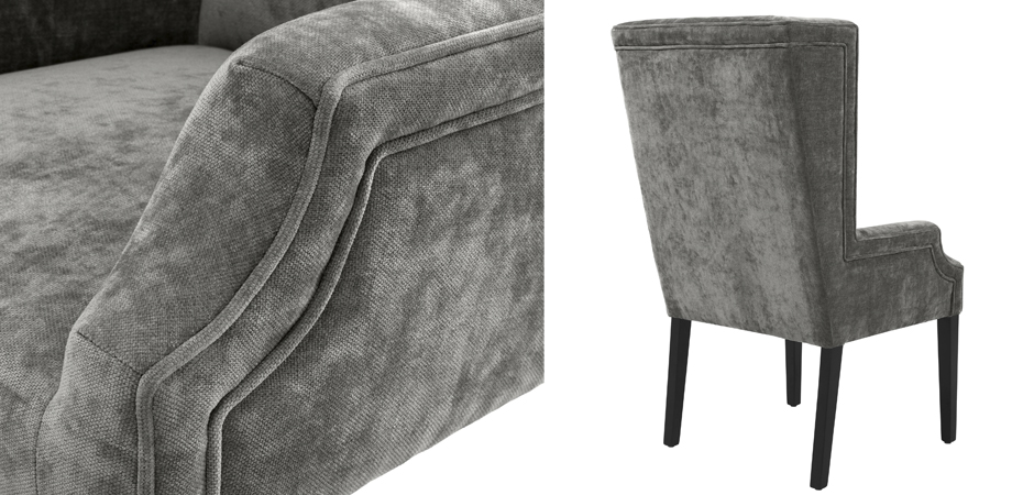 Стул Eichholtz Dining Chair Tempio grey Стул Eichholtz Dining Chair Tempio grey - Loft-Concept в Кирове